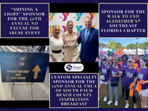 The Siegel Law Group, P.A. Announces 3 Community Sponsorships